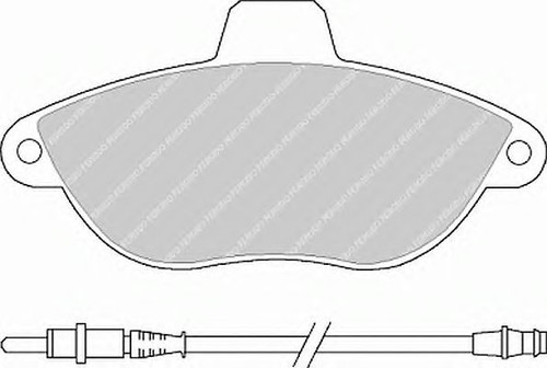 Kit pastiglie freni anteriori - freni,