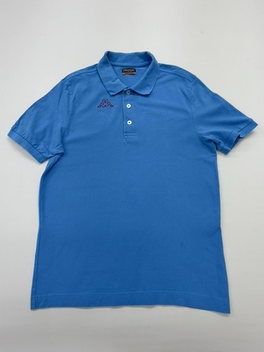Polo uomo kappa blu - kappa, ricamata