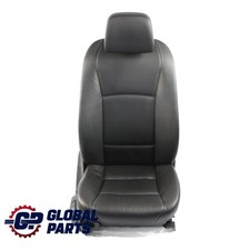 BMW F10 F11 LCI Sedile Riscaldato Anteriore Sinistro Pelle Dakota Black