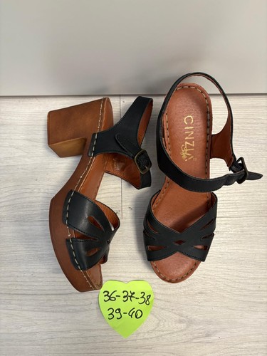 Sandali donna nero giardini - sandali,