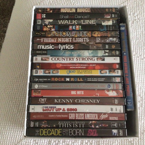 New sealed music - new, dvds
