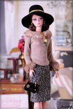 Poppy parker/Barbie GONNA  E MAGLIA