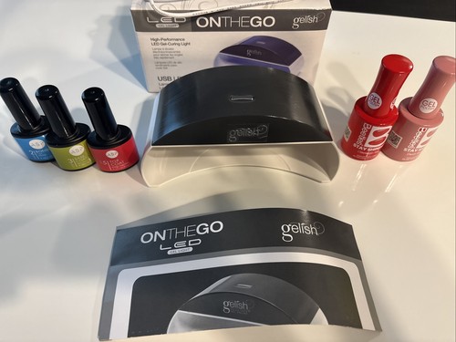 Gelish led gel - gelish, curing