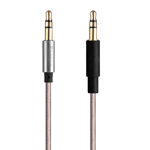 Cavo audio placcato argento