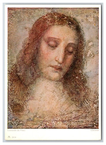 Leonardo vinci testa di - vinci,