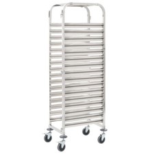 vidaXL Carrello da Cucina per