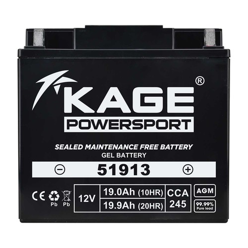 Batteria gel kage 51913 per - gel,