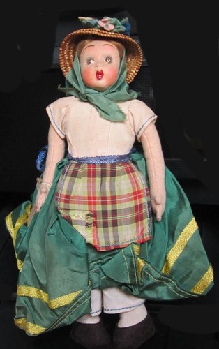 Antique lenci style felt - antique,