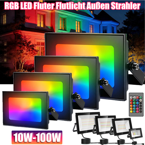 Proiettore led rgb 100 w - proiettore,