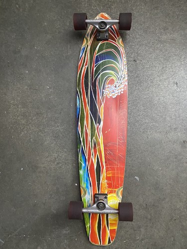 Globe stainglass longboard - stainglass,