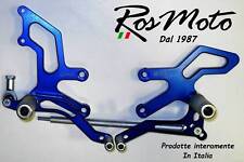 PEDANE ARRETRATE REARSETS SUZUKI SV650 99-02  blù