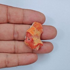 Pietra preziosa grezza corallo rosso vintage 100% naturale Italia corallo mar...