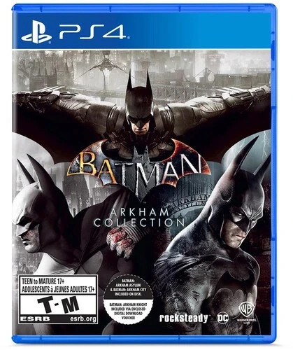 Batman arkham collection ps4 - arkham,
