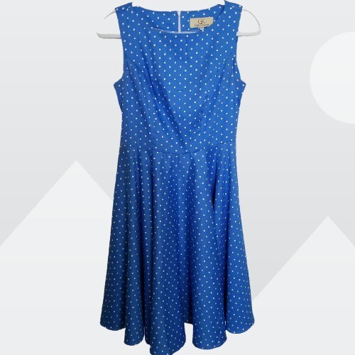 Abito svasato retro grace - abito,
