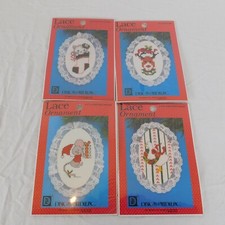 Lot Of 4 Counted Cross Stitch