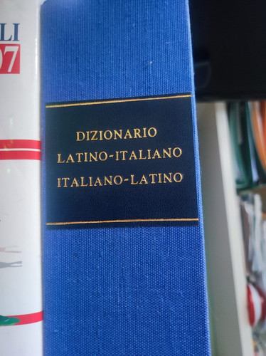 Dizionario latino italiano - dizionario, latino-italiano