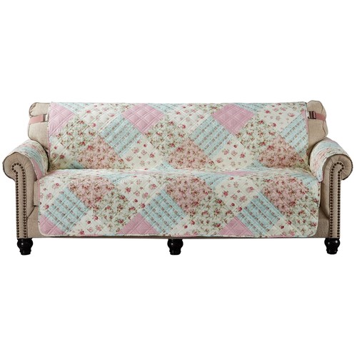 Copridivano patchwork rosa - patchwork,