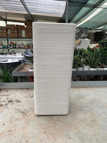 Vaso quadrato alto 75cm - vaso, pilone