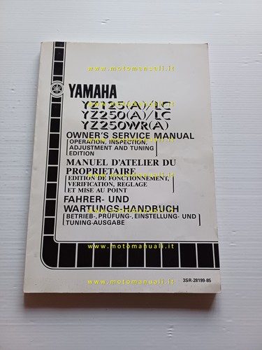 Yamaha 125 250 - yz, (a)