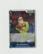 ONE PIECE TCG GCC OP-09 CARD GAME N. 056 Mr.3 (GALDINO) RARA