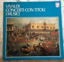 VIVALDI CONCERTI PER VIOLINO