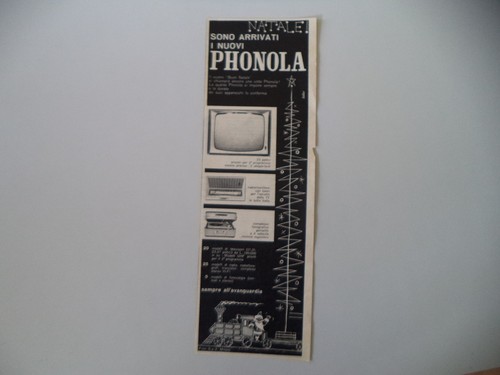 Advertising pubblicità 1960 - advertising,