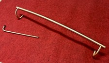 Corrimano in rame tondo Ø 25mm per stufe a legna