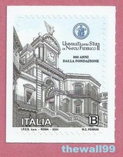 ITALIA 2024  Università degli Studi di Napoli - Federico II  FRANCOBOLLO SINGOLO