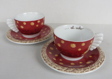 2x Thun Tazza Caffè Tazza Annuale ...al volo * Natale Edizione Limitata 2007