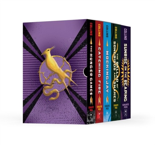Hunger games 5book hardcover - hunger,
