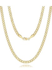 Catena maglia cubana - , vera