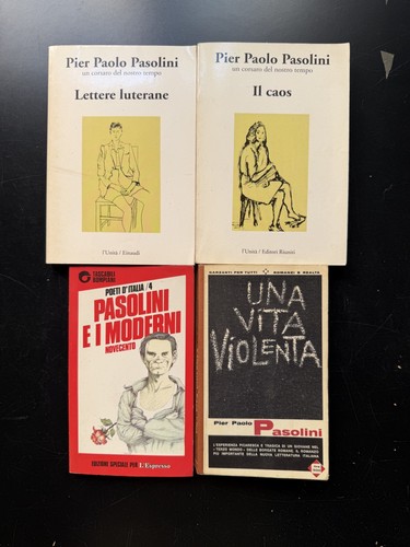 Lotto libri pasolini - lotto,