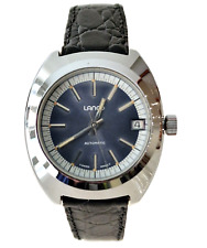 Orologio Donna LANCO Anni 70 in accioaio meccanico  automatico con data Vintage