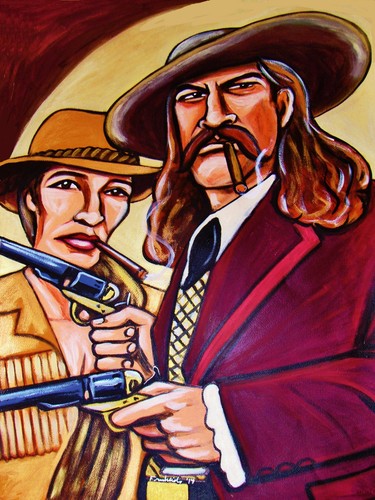 Wild bill hickok print - wild,