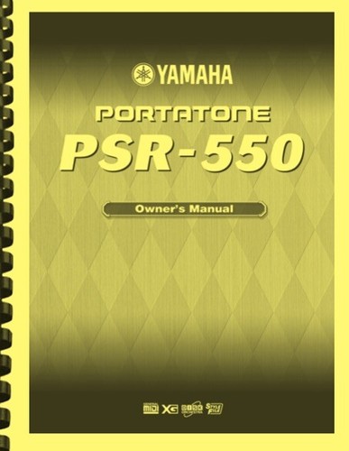 Yamaha psr 550 - psr,