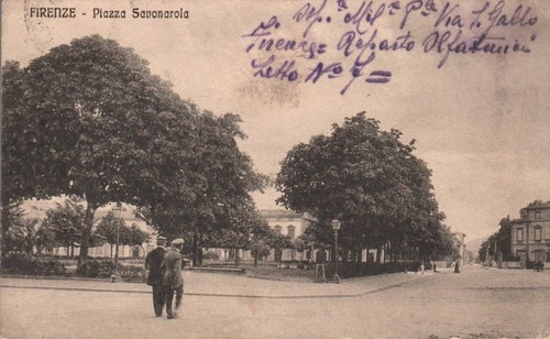 Firenze piazza savonarola - savonarola, f