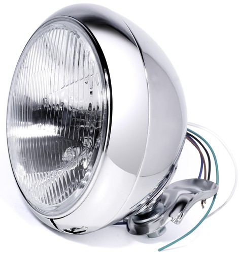 Faro proiettore cromato h4 - proiettore,