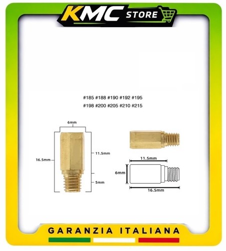 Kit getti carburatore - getti, keihin