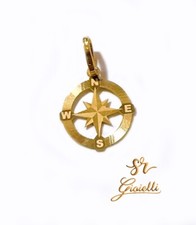 Ciondolo ORO 18KT Rosa dei Venti in ORO GIALLO 18KT 750% List 265€