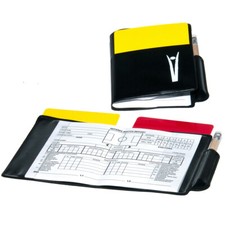 Taccuino Arbitro Completo Professionale Europa Libretto Cartellino Giallo Rosso