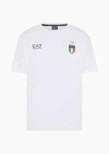 7617 EA7 EMPORIO ARMANI ITALIA TEAM OLIMPIADI 2024 T-SHIRT  3DPTC2PCOMZ11100