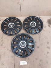 Set 3 tappi copricerchi Citroen C1 2015 