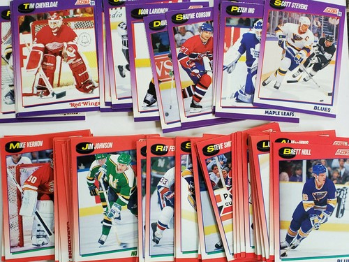 1991 punteggio carte hockey - punteggio,