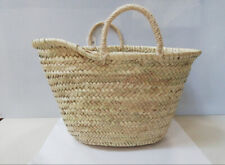 Borsa Coffa Siciliana in palma naturale e manici corti VARIE MISURE DISPONIBILI