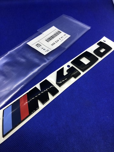 Logo badge bmw m40d - badge, x4
