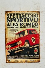 Insegna Alfa Romeo Spettacolo