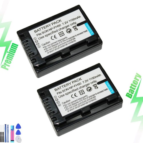 Batteria fh50 per sony - 2x,