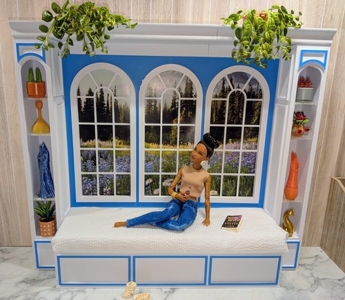 Barbie finestra sedile - finestra,