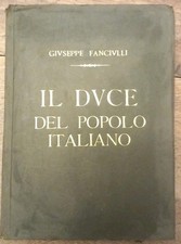Libro. Il Duce Del Popolo