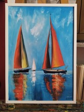 Quadro dipinto mano arte - quadro, a